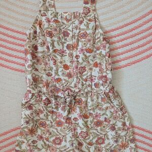 Old Navy Floral Print Top with Button Detail